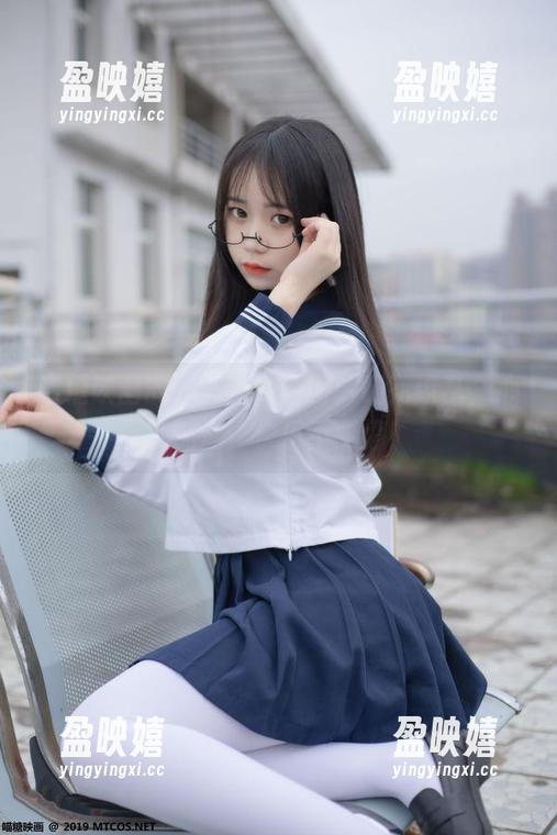 喵糖映画的元气少女套图：眼花缭乱，心跳加速，快乐不要停！