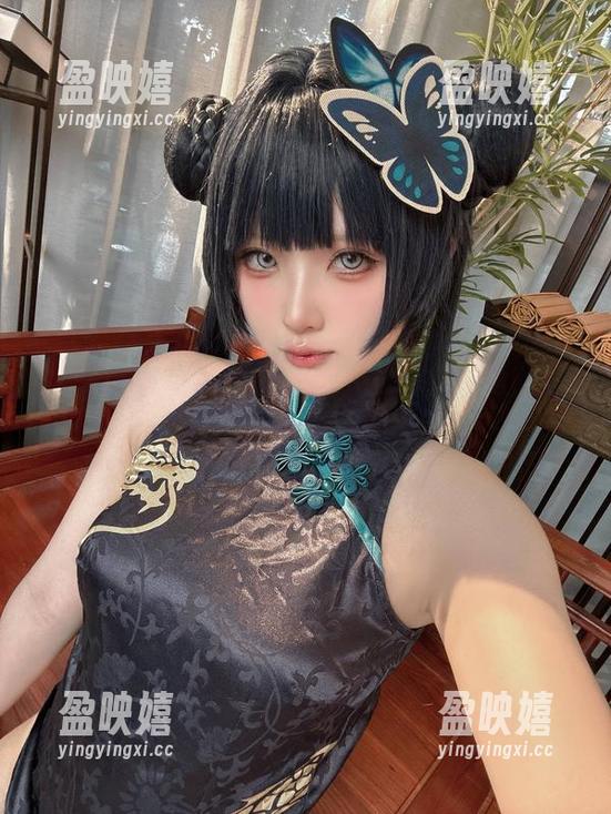 屿鱼 从来没有这么好看的cos图片,屿鱼的碧蓝㭴一定颠覆你的审美